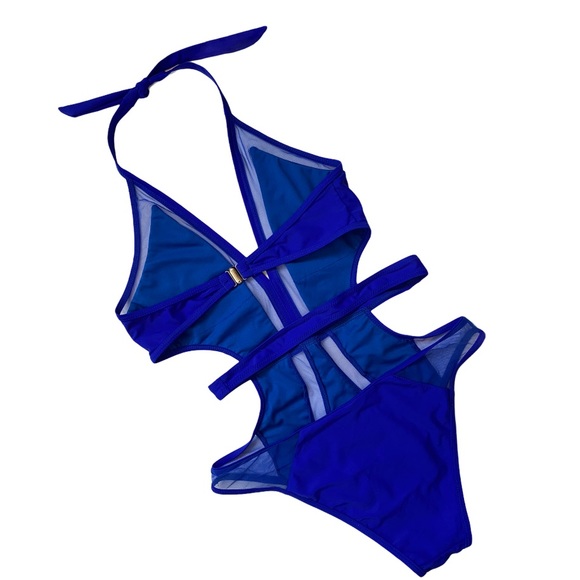 Sexy Mesh One Piece Swimsuit - Picture 4 of 4